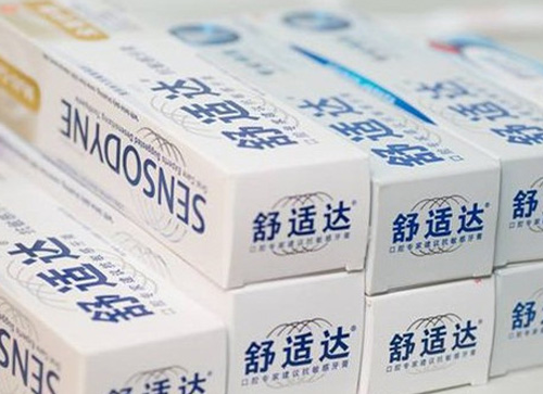 舒适达牙膏