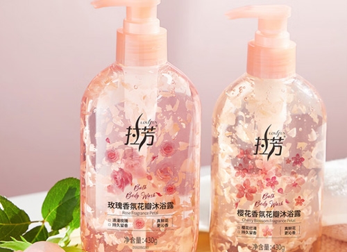 拉芳樱花沐浴露